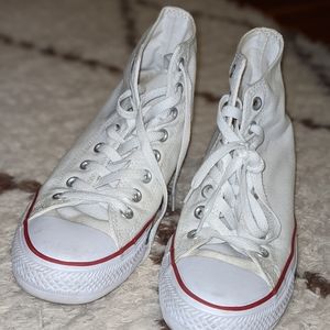 White high top converse